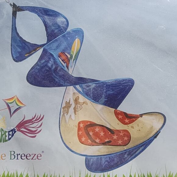 BEACH WALK Harmony In Motion Wind Spin Duet Garden Decor In the Breeze NIP - Picture 1 of 9